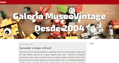 Desktop Screenshot of museovintage.com